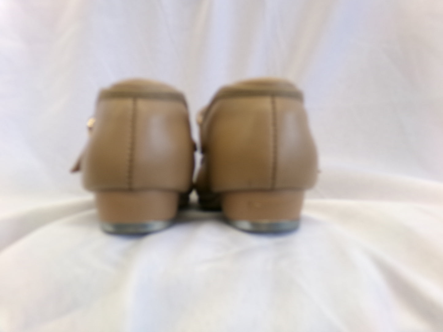 Pre-Owned Tap Shoes Dancing Fair Adult 12.5M Mary Jane Leather Buckle