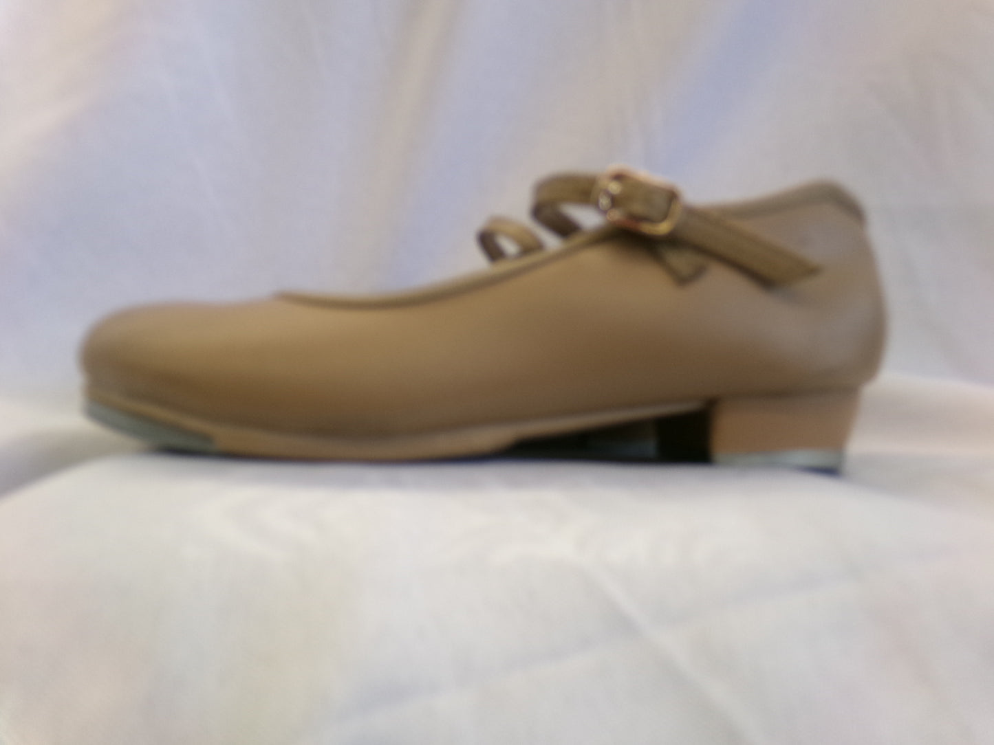 Pre-Owned Tap Shoes Dancing Fair Adult 12.5M Mary Jane Leather Buckle