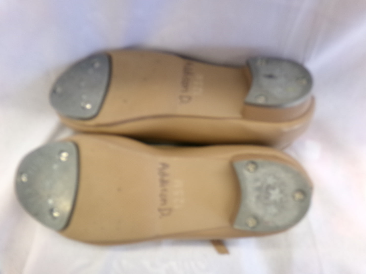 Pre-Owned Tap Shoes Dancing Fair Adult 12.5M Mary Jane Leather Buckle