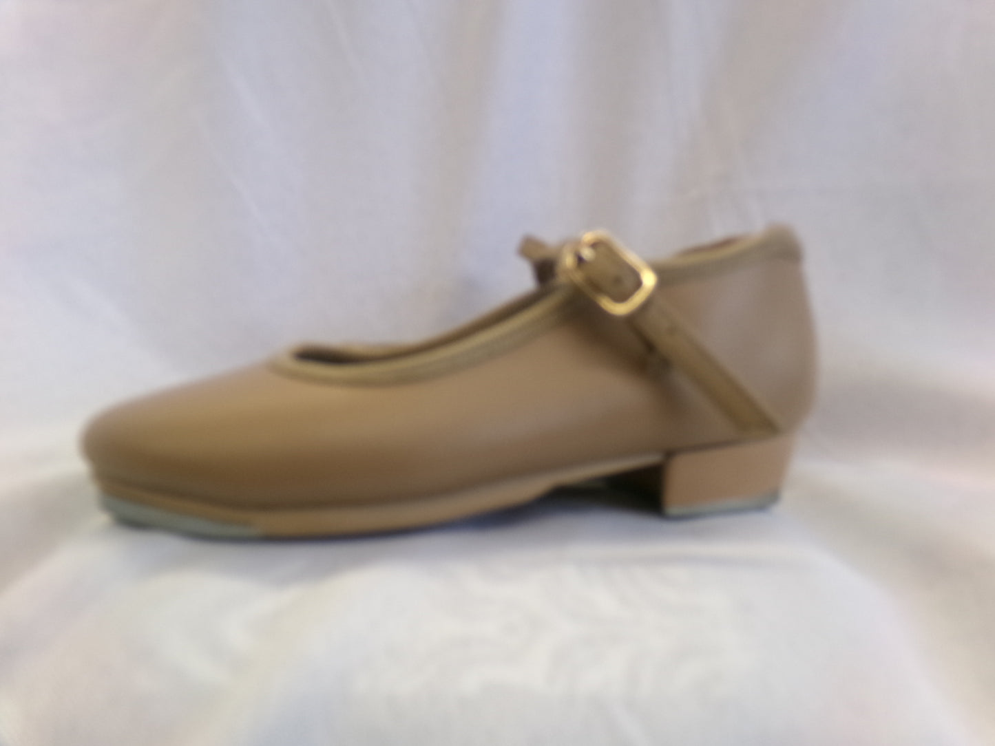 Pre-Owned Tap Shoes Dancing Fair Adult 10M Mary Jane Leather Buckle
