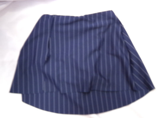 Pre-Owned Costume Skirt Small Adult Navy Blue Pin Stripe Jazz Tap
