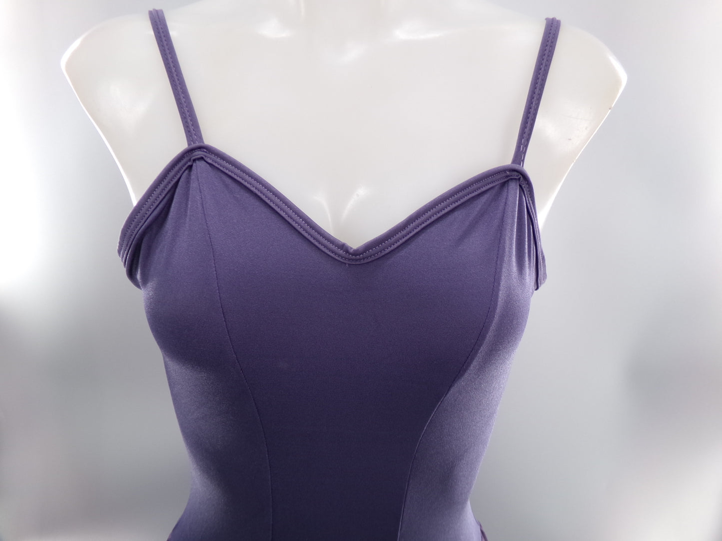 Pre-Owned Costume Medium Adult Purple Curtain Call C168 Ballet Lyrical Contemporary Long dress Cami