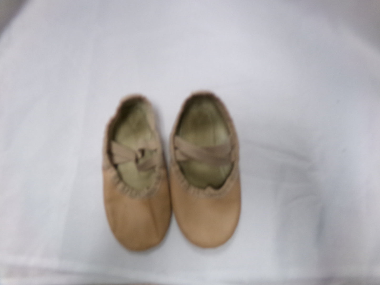Pre-Owned Ballet Shoes Stelle Toddler 12 Leather Split Sole Double Strap
