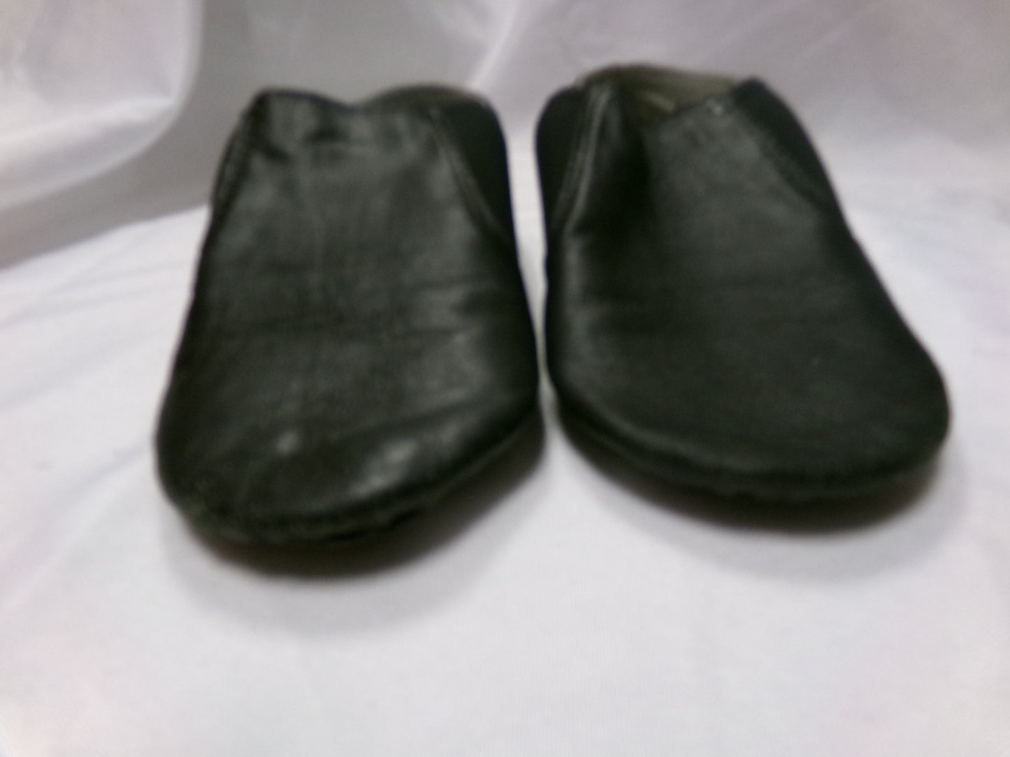 Pre-Owned Generic Jazz Shoe Youth 13 Black Leather Slip On