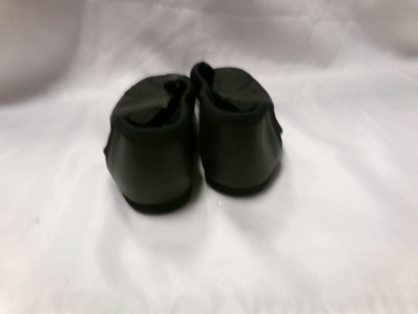 Pre-Owned Jazz Shoes So Danca 5.5M JZ43 Black Adult Pull On Leather Split Sole