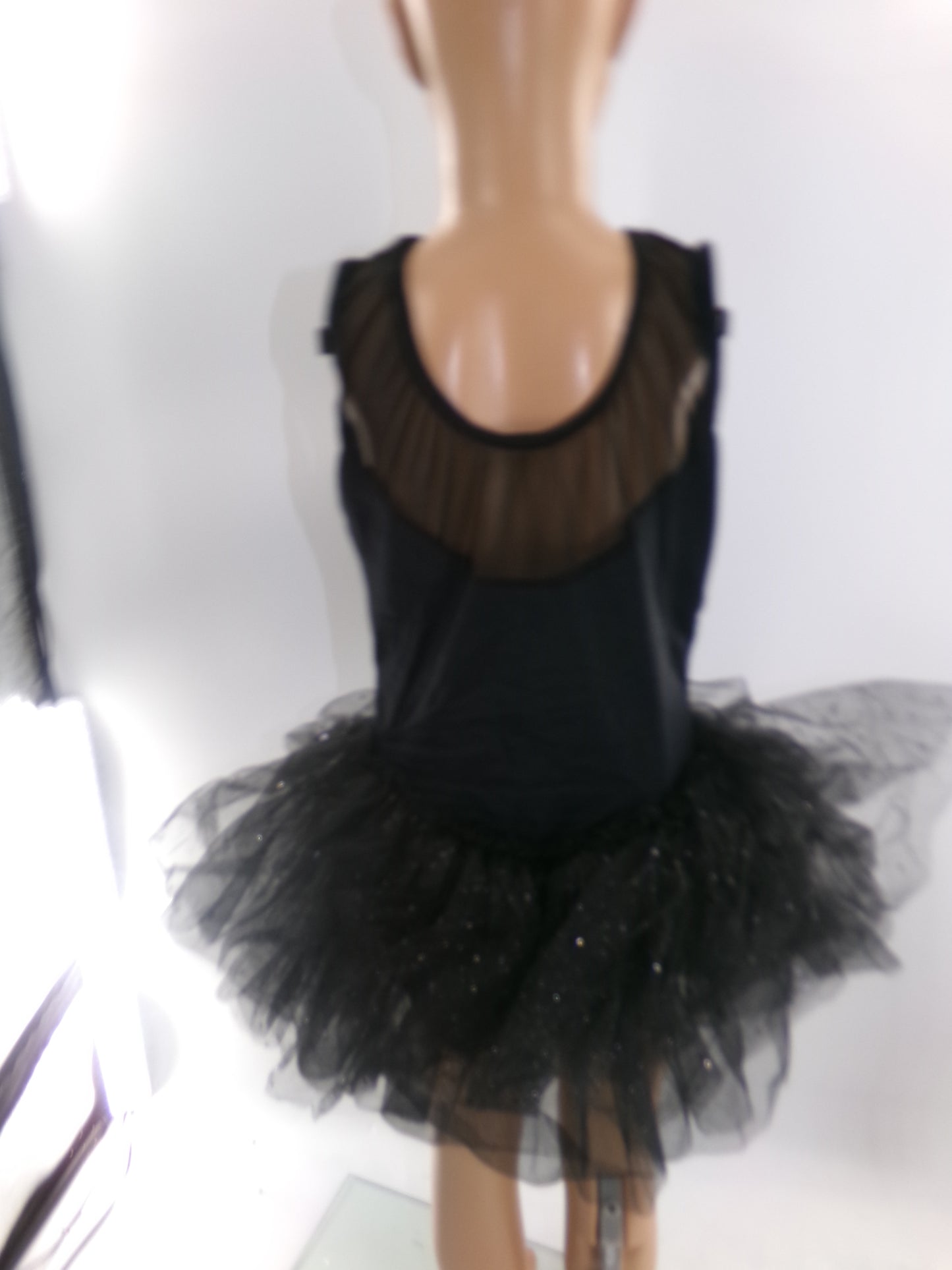 Pre-Owned Costume Medium Child Blue Weissman 6086 Jazz Tap Clogging Musical Theater Back Skirt Shorts