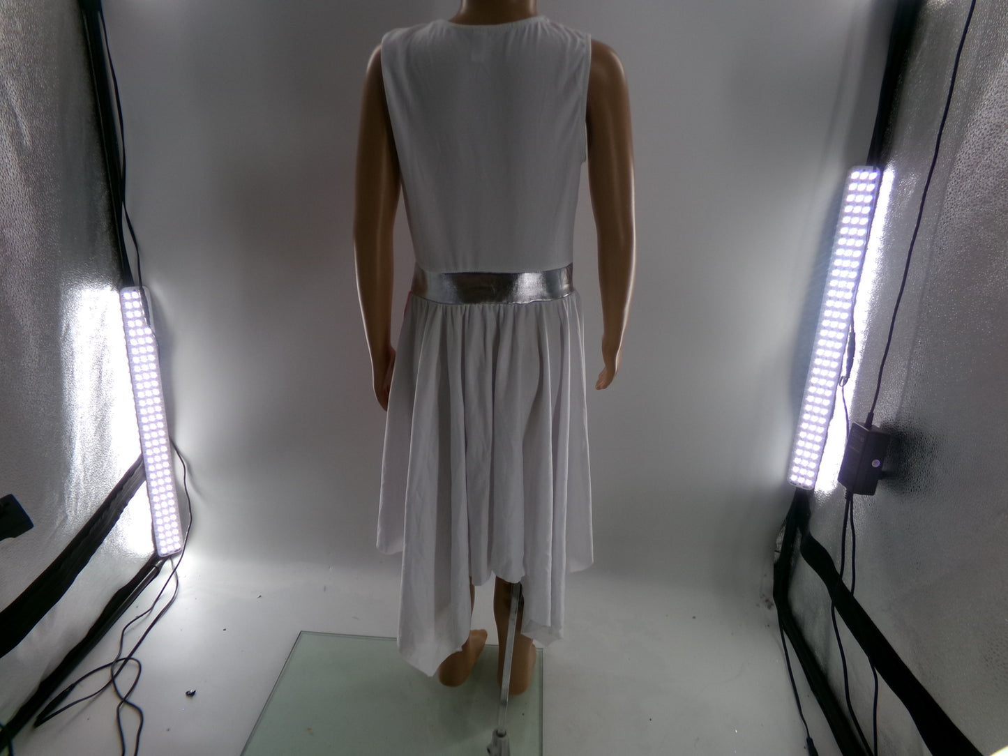 Pre-Owned Costume Medium Child Pink iefiel Lyrical Ballet Contemporary Dress Flowy