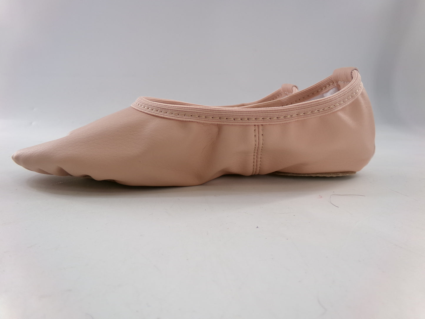 Pre-Owned Ballet Shoes Stelle Girls 2M Leather Double Strap Split Sole