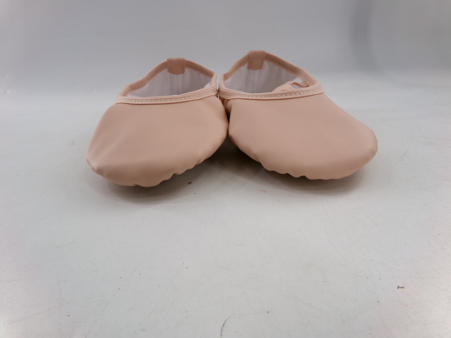 Pre-Owned Ballet Shoes Stelle Girls 2M Leather Double Strap Split Sole