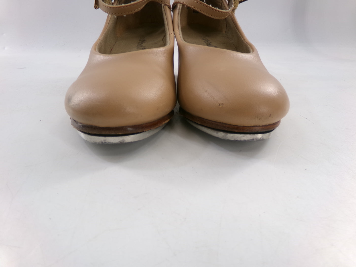 Pre-Owned Tap Shoes Theatricals Womens 5M 1.5" Heel Leather Buckle