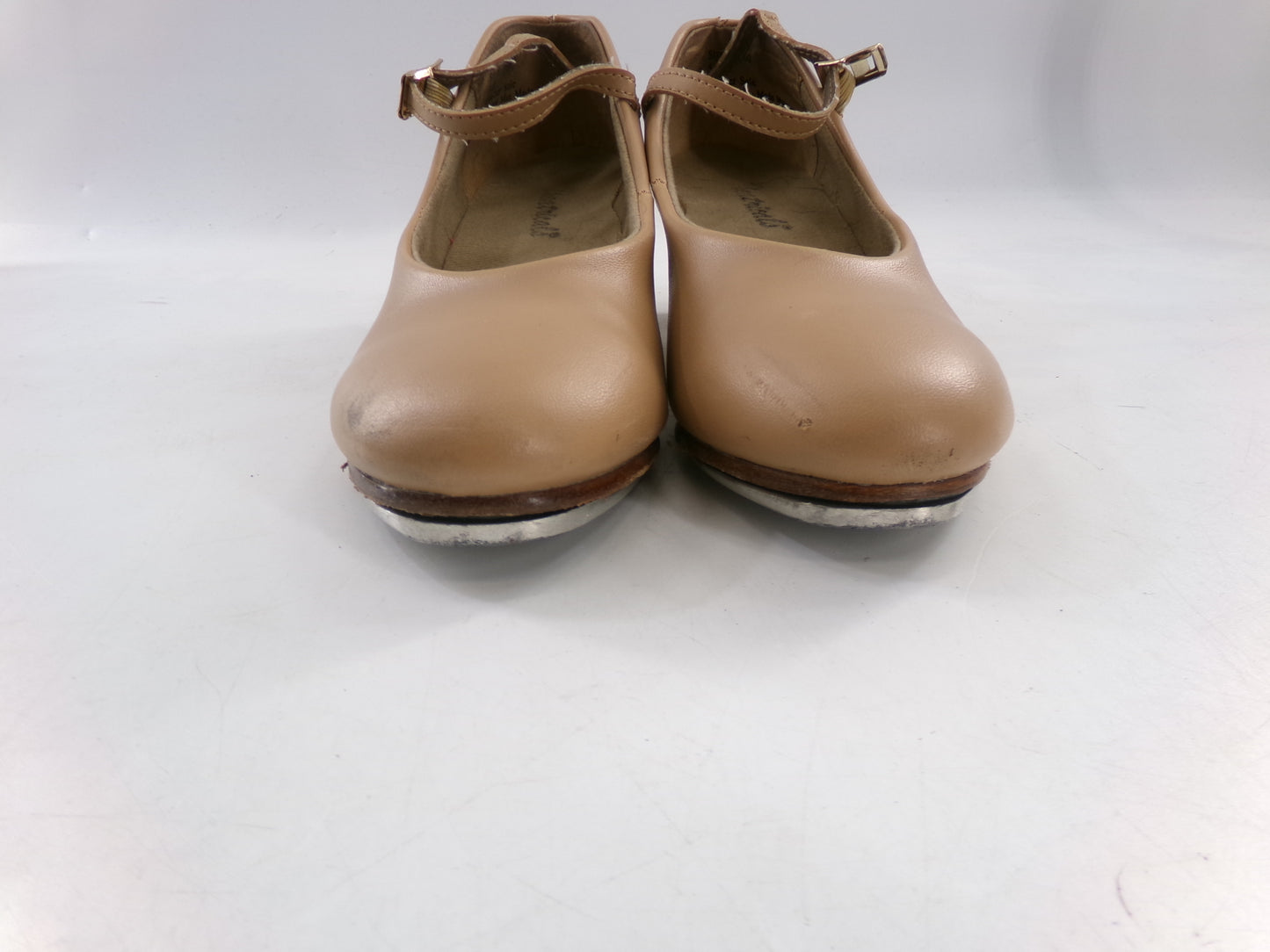 Pre-Owned Tap Shoes Theatricals Womens 5M 1.5" Heel Leather Buckle