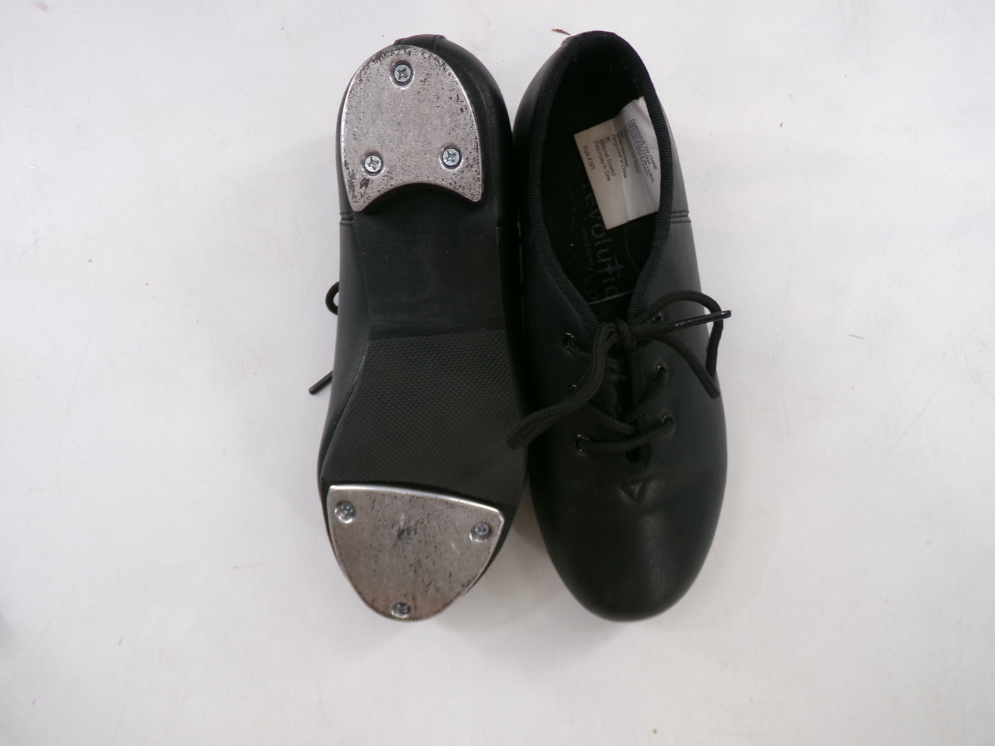 Pre-Owned Oxford Tap Shoes 3M Youth Revolution 521 Black