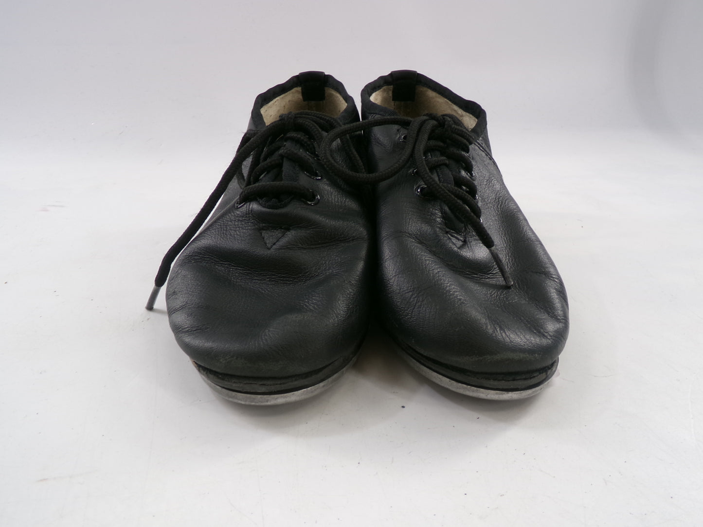 Pre-Owned Oxford Tap Shoes 4M Youth Revolution 501R Black Split Sole