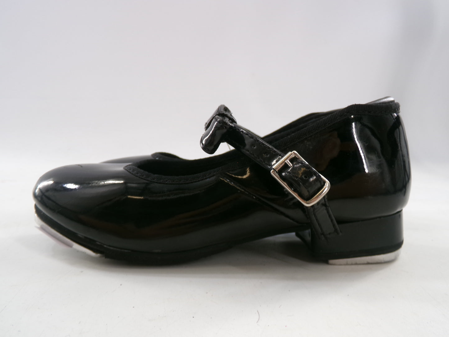 Pre-Owned Tap Shoes Black 12.5 Youth Mary Jane Buckle Weissman W700