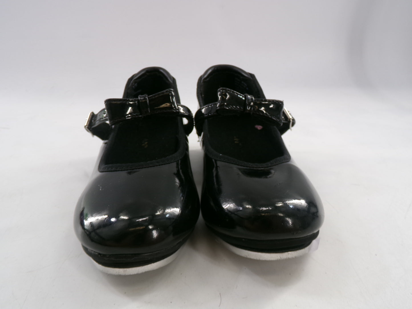 Pre-Owned Tap Shoes Black 12.5 Youth Mary Jane Buckle Weissman W700