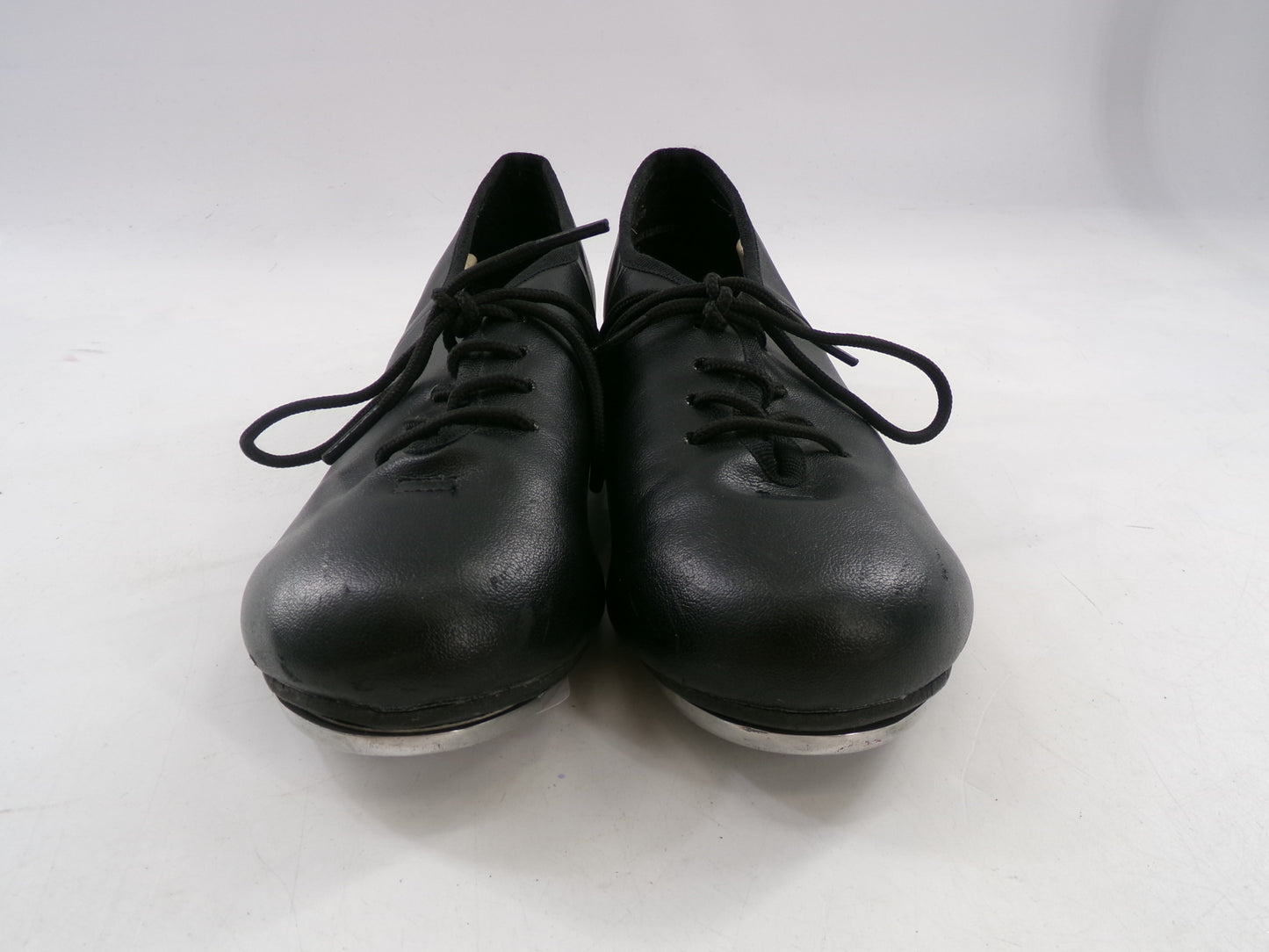 Pre-Owned Oxford Tap Shoes 4.5M Youth Revolution RD013101  Black Split Sole