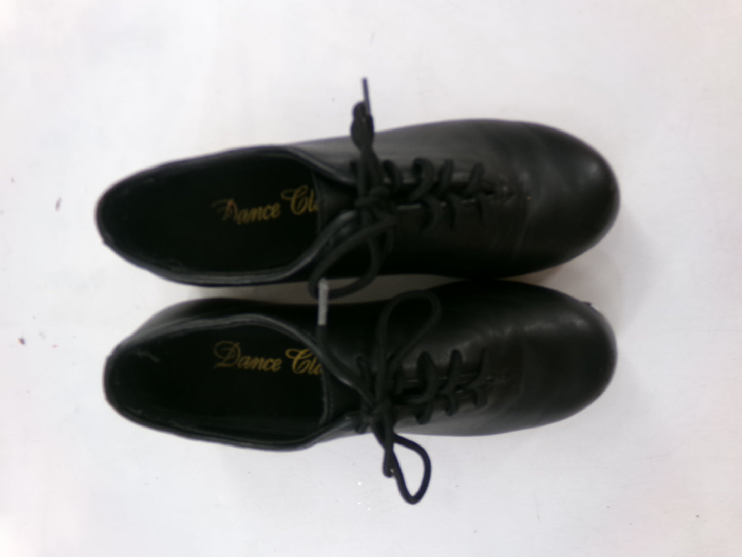 Pre-Owned Buck Clogging Shoes Steven Stompers Youth 5M Oxford Leather FULL Sole