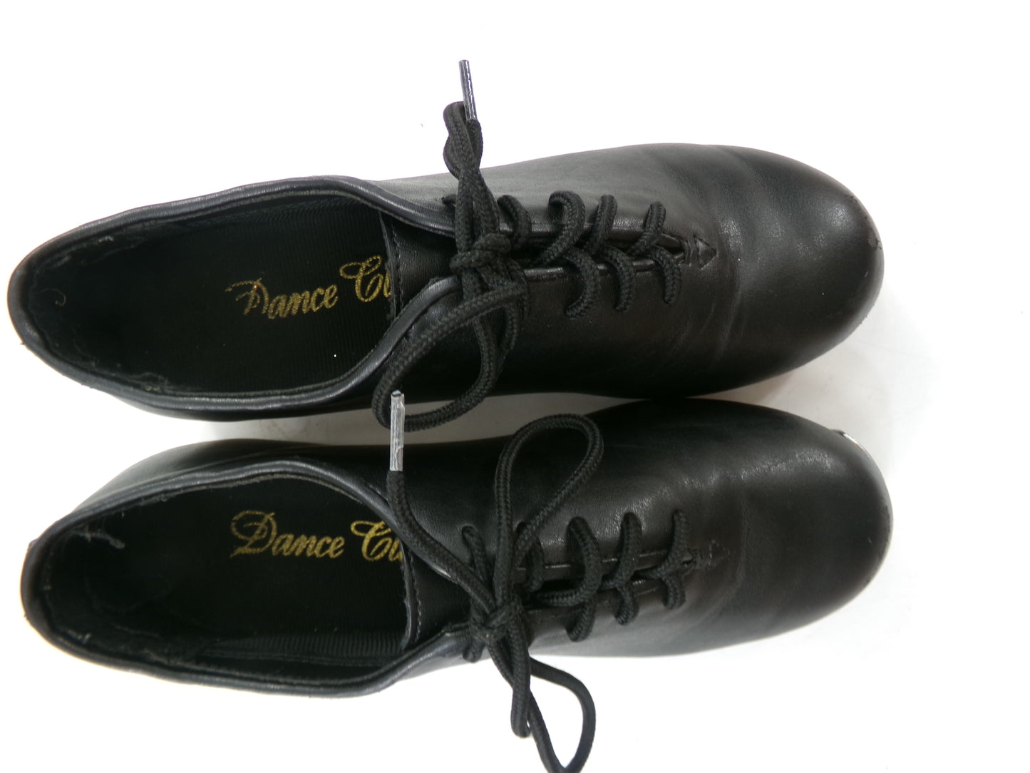 Pre-Owned Buck Clogging Shoes Steven Stompers Youth 5M Oxford Leather FULL Sole