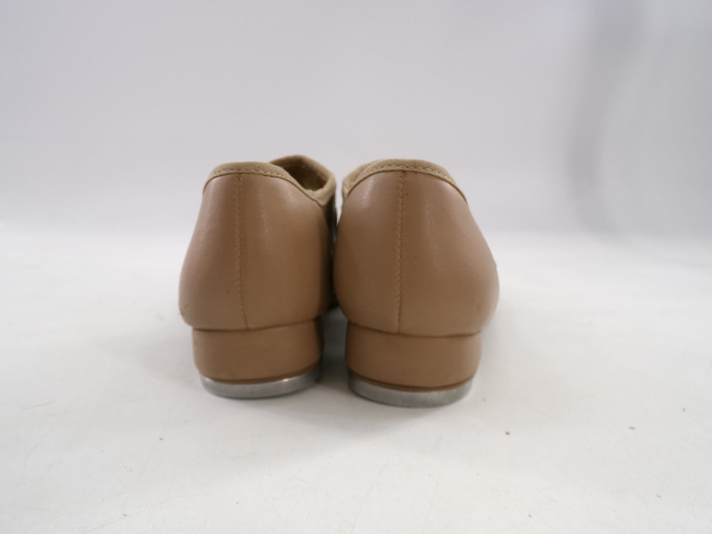 Pre-Owned Tan Tap Shoes SoDanca Child 13.5M Mary Jane Leather Loop Strap