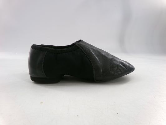 Pre-Owned Jazz Shoes DanzNMotion Child 1M Leather Pull On Split Sole