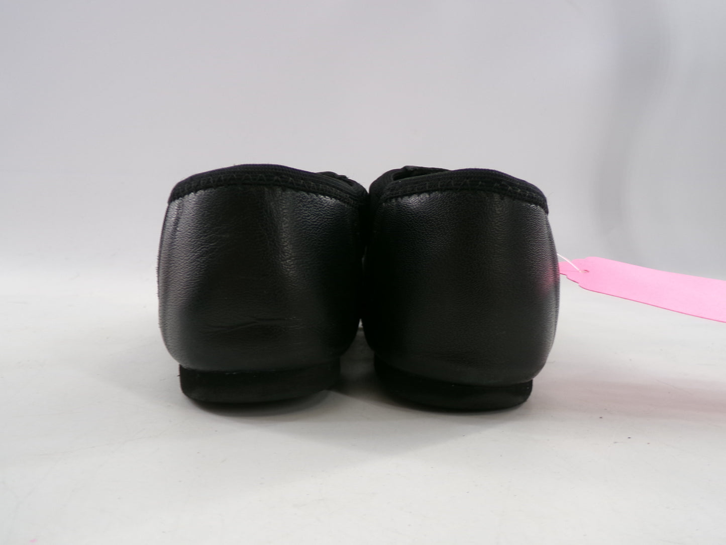 Pre-Owned Jazz Shoes So Danca 7M JZ43 Black Adult Pull On Leather Split Sole
