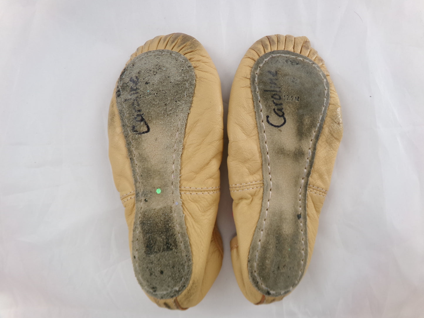 Pre-Owned Ballet Shoes DUX Dance Child 12.5M Pink Full Sole