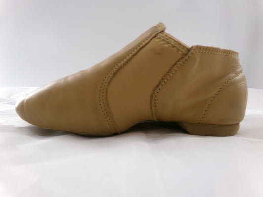 Pre-Owned Jazz Shoes Revolution 656 Child 1M Pull On Leather Split Sole