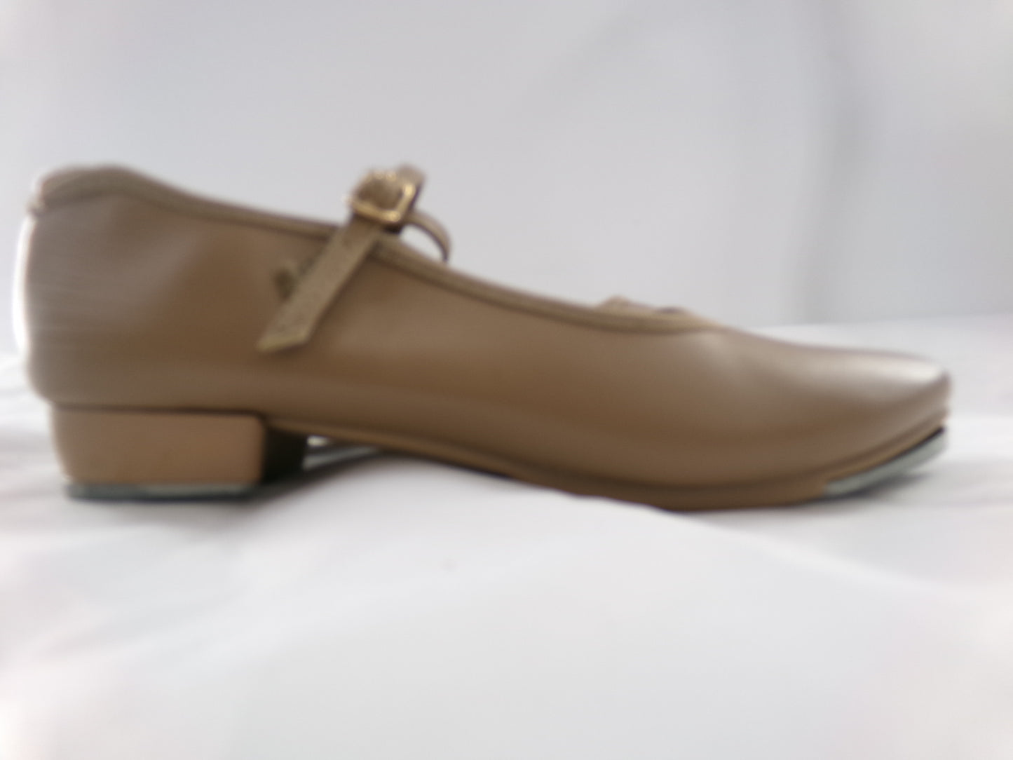 Pre-Owned Tan Tap Shoes Danshuz 752 Girls 2.5M Mary Jane Buckle