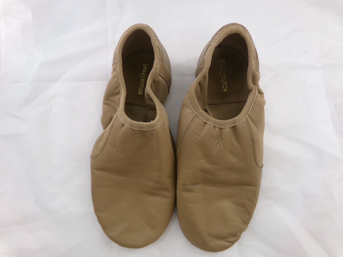 Pre-Owned Jazz Shoes Danz N Motion Tan 9158 Size 8