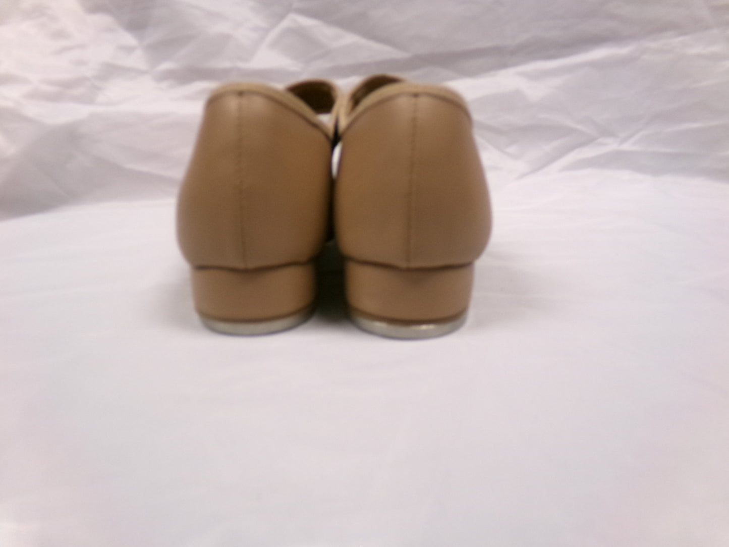 Pre-Owned Tap Shoes Youth 5W Tan So Danca TA38 Mary Jane Leather Loop Strap