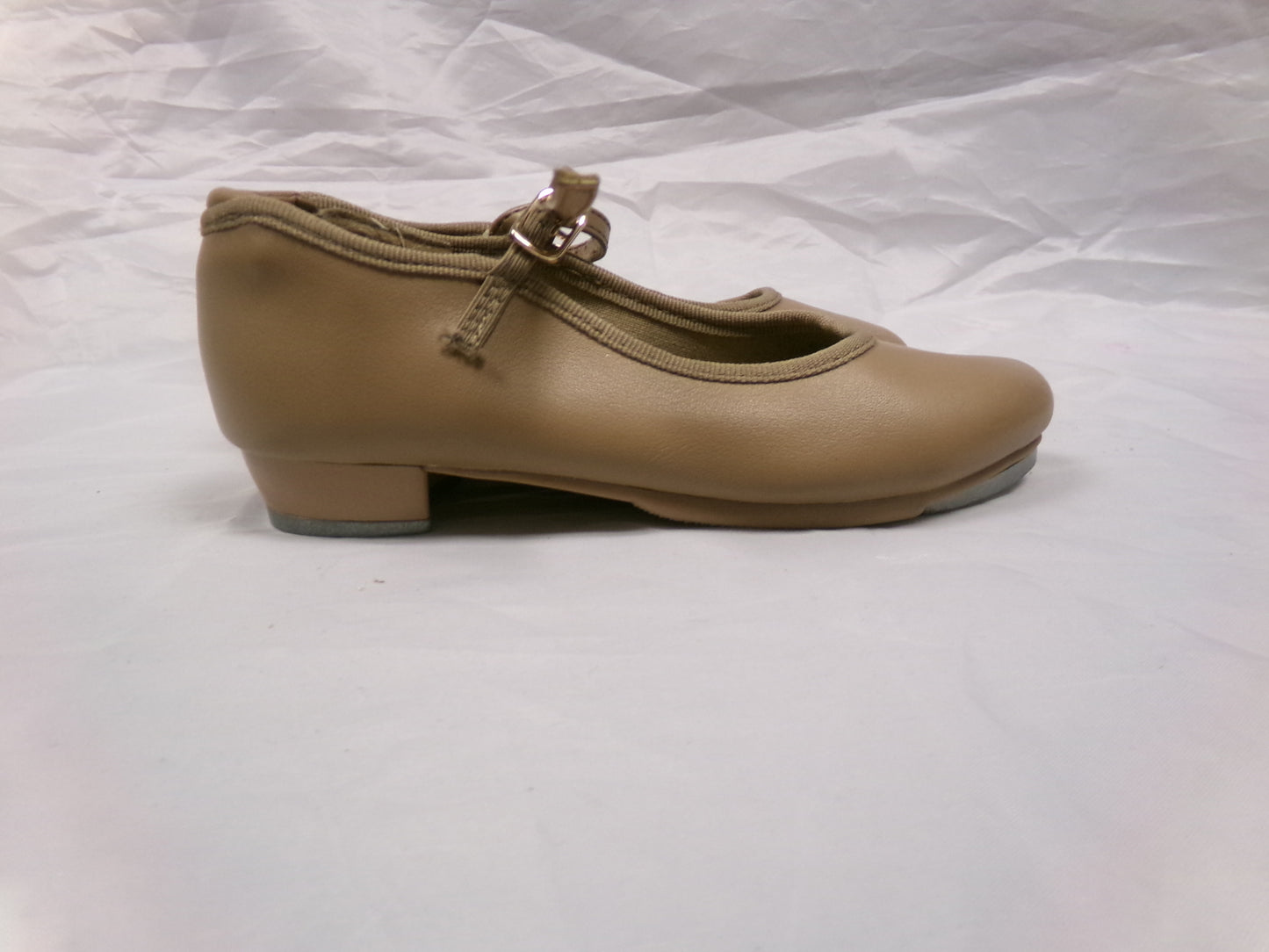 Pre-Owned Tap Shoes Danshuz 751 Toddler 9.5M Tan Mary Jane Buckle