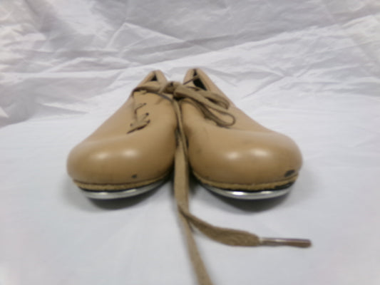 Pre-Owned Tap Shoes Tan 5.5M Capezio CG17 Oxford Full Sole
