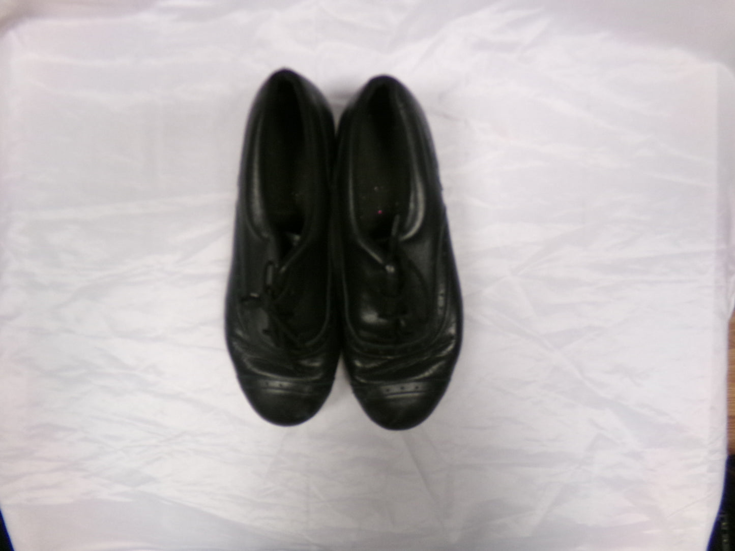 Pre-Owned Tap Shoes Bloch Jason Samuels Women's 9.5M Oxford Leather Lace Up Full Sole