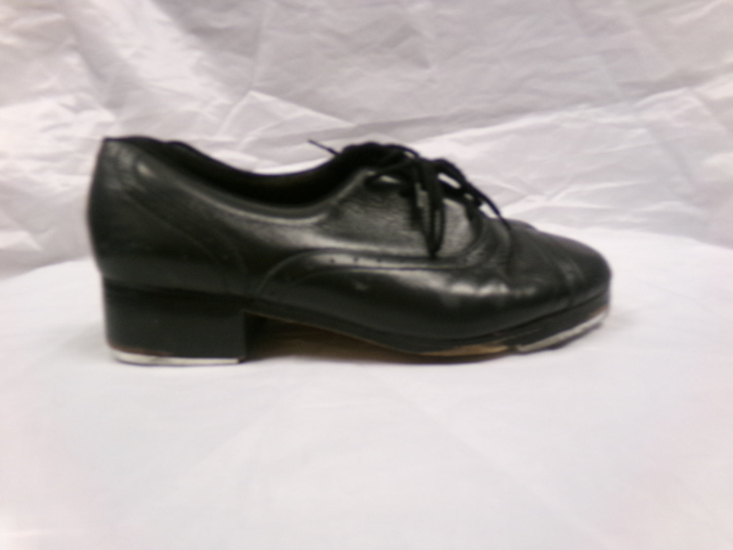 Pre-Owned Tap Shoes Bloch Jason Samuels Women's 9.5M Oxford Leather Lace Up Full Sole