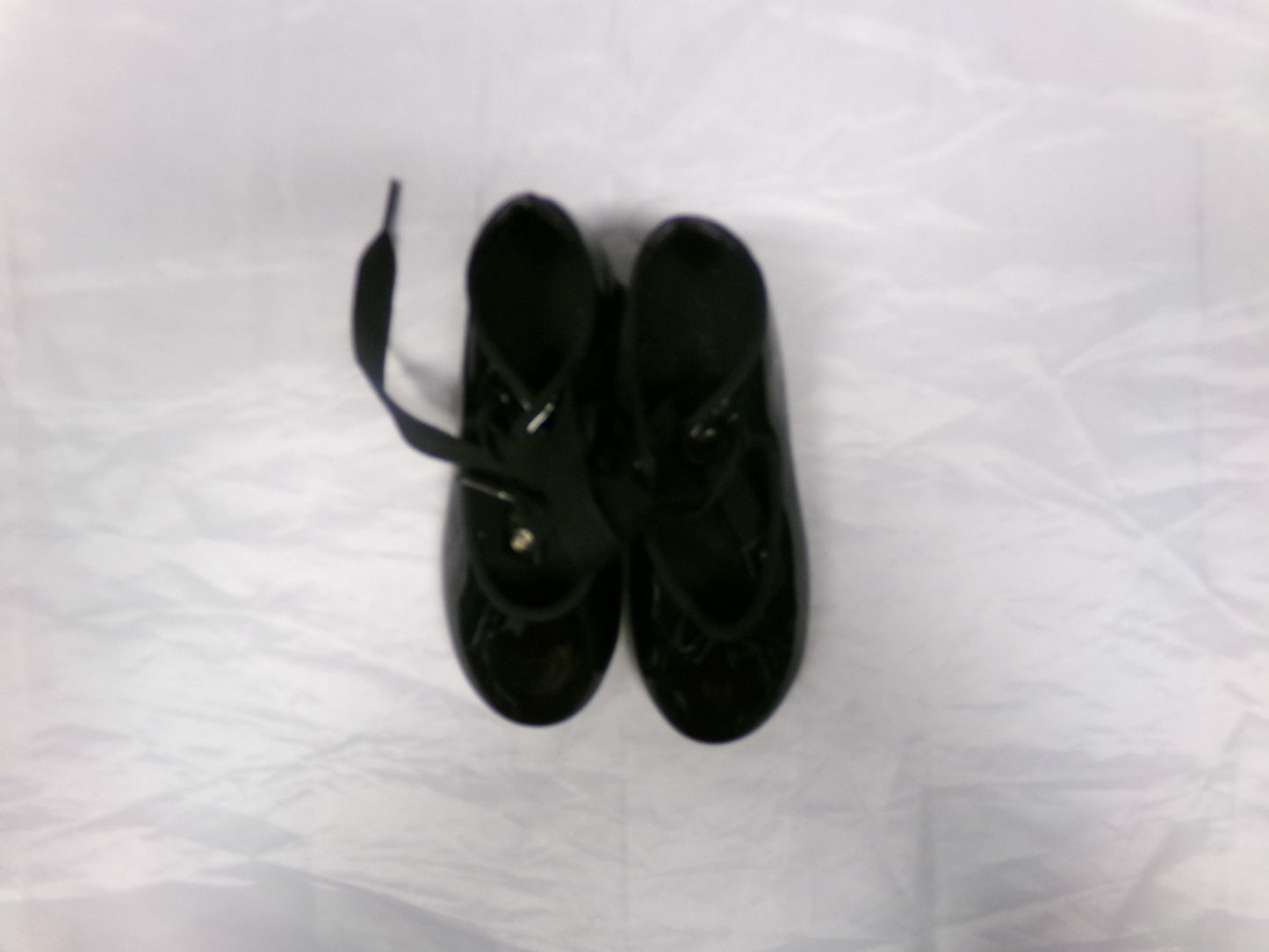 Pre-Owned Tap Shoes Capezio Big Kids 11M Tyette Man Made Elastic Student