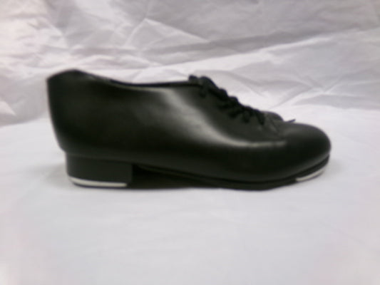Dance Tap Shoes 1M Youth Capezio 443 Student Lace Up Black Full Sole
