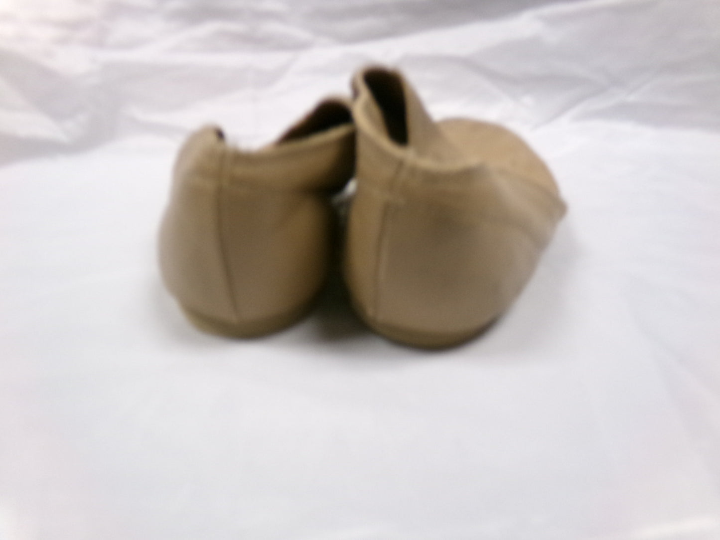 Pre-Owned Jazz Shoes Capezio EJ2 6.5M Tan Leather Split Sole