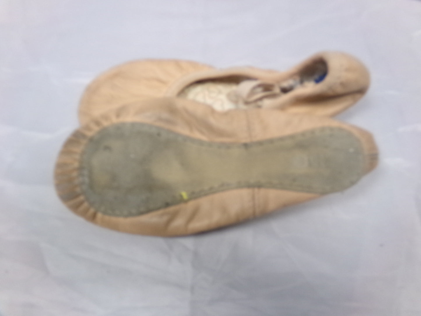 Pre-Owned Ballet Shoes Bloch Little Kid 11 Leather Single Strap Full Sole