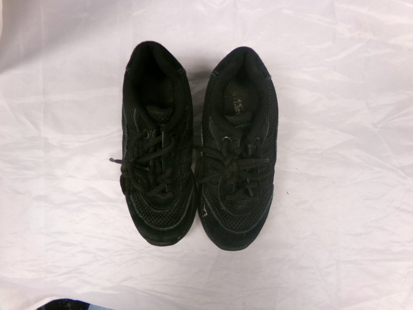 Pre-Owned Hip Hop Jazz Sneakers So Danca Black Kids 13.5M
