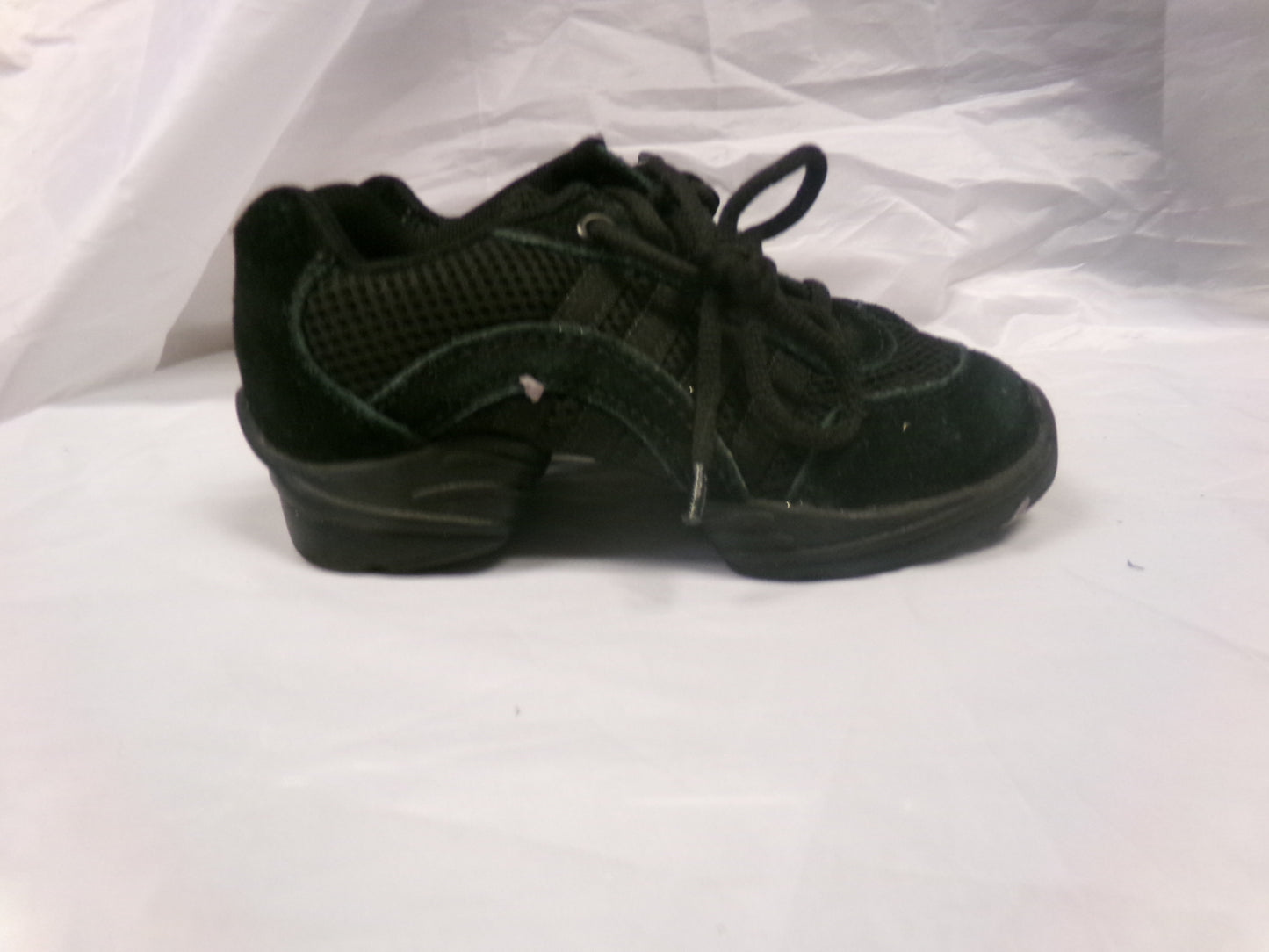 Pre-Owned Hip Hop Jazz Sneakers So Danca Black Kids 13.5M