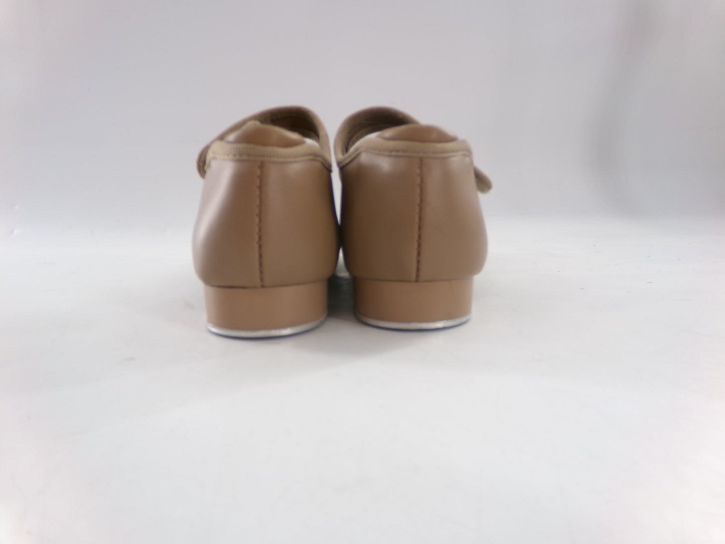 Pre-Owned Tap Shoes Danshuz 534 Toddler 12.5M Tan Mary Jane Easy Strap