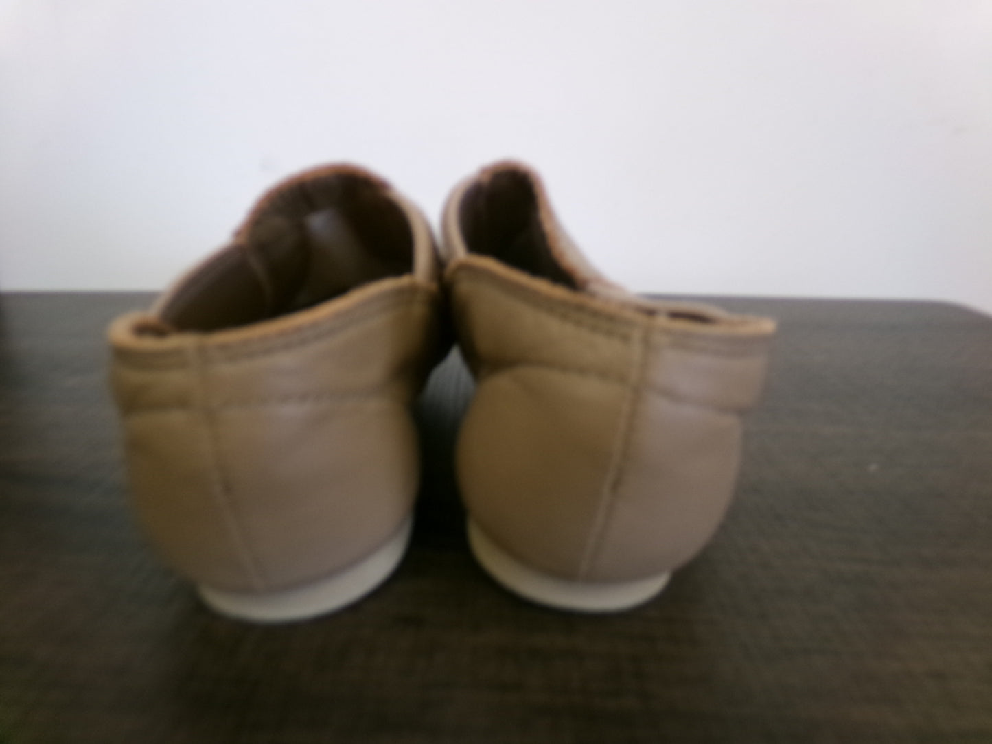 Pre-Owned Jazz Shoes Capezio EJ2 Child 4.5W Tan Leather Split Sole