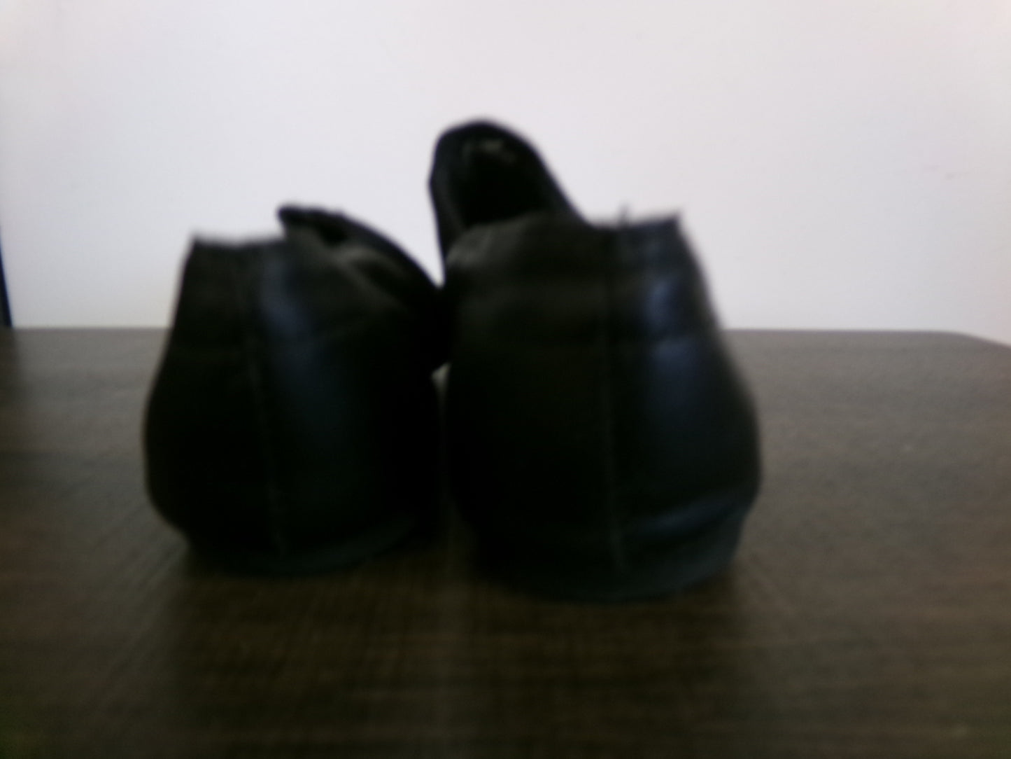 Pre-Owned Jazz Shoes Liberts Adult 9.5M Black Leather Lace Up Split Sole