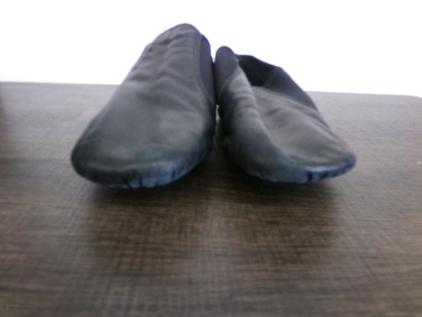 Pre-Owned Jazz Shoes Capezio EJ2 Adult 6M Black Leather Split Sole