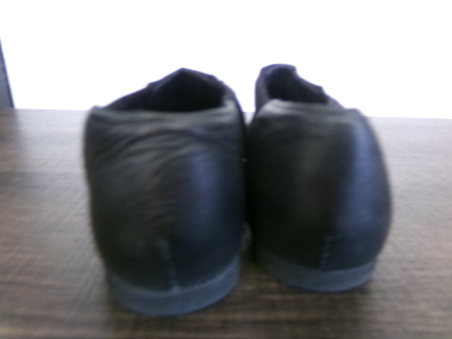 Pre-Owned Jazz Shoes So Danca 4M JZ43 Black Kids Pull On Leather Split Sole