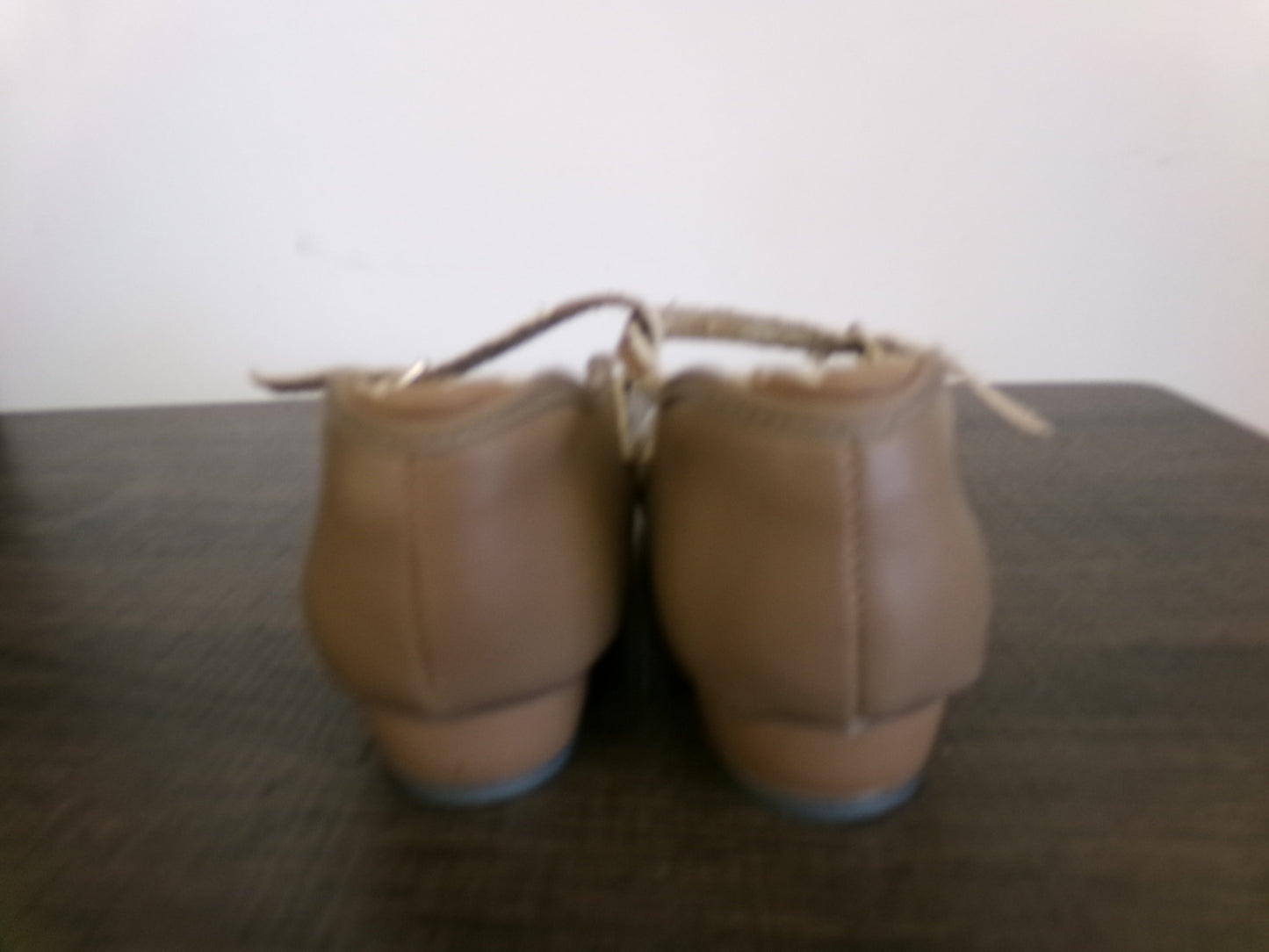 Pre-Owned Tap Shoes Danshuz 751 Little Kids 12M Tan Mary Jane Buckle