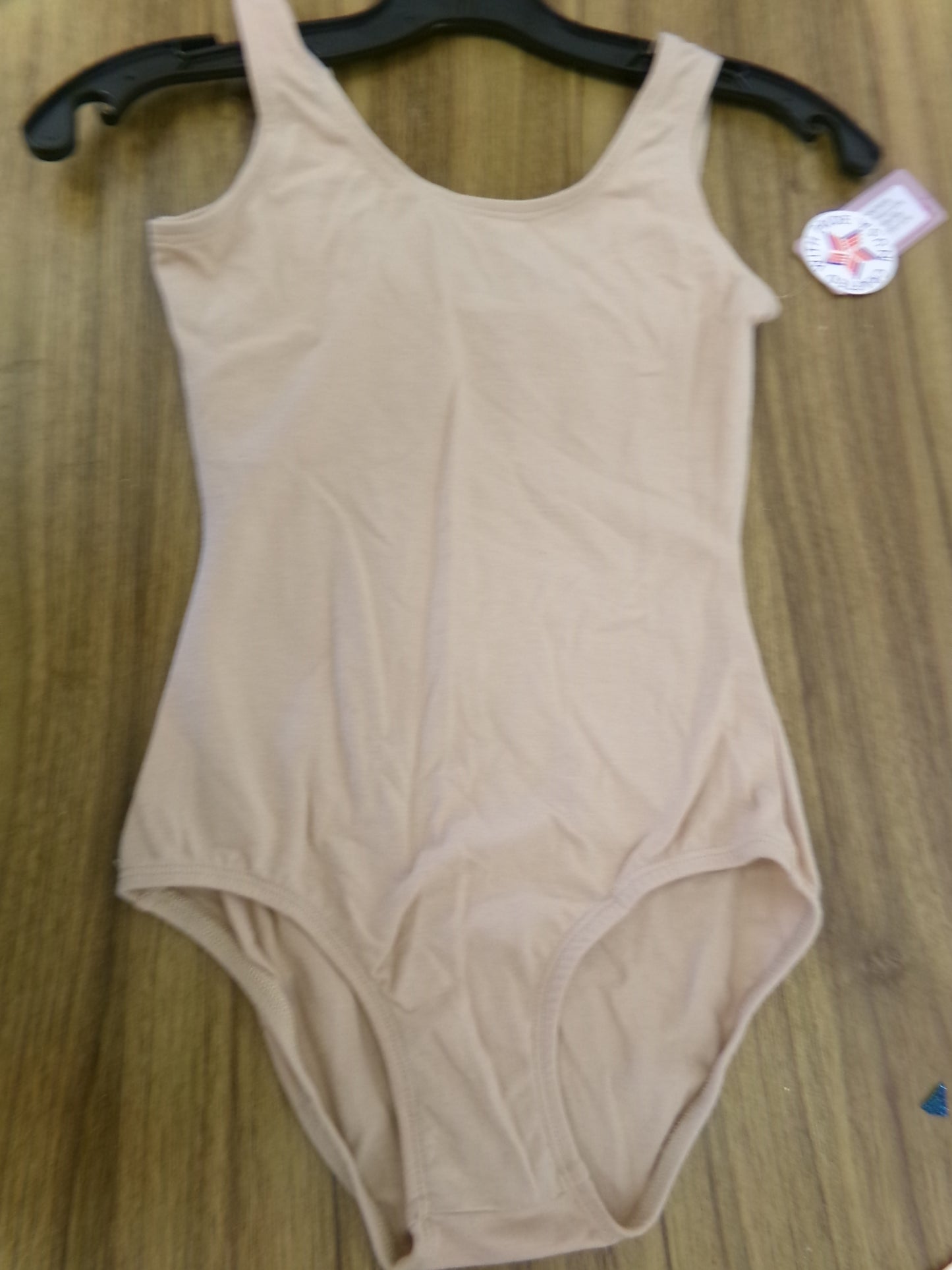 New Closeout Leotard Basic Moves Tank Cotton Beige Small Adult Ballet Jazz