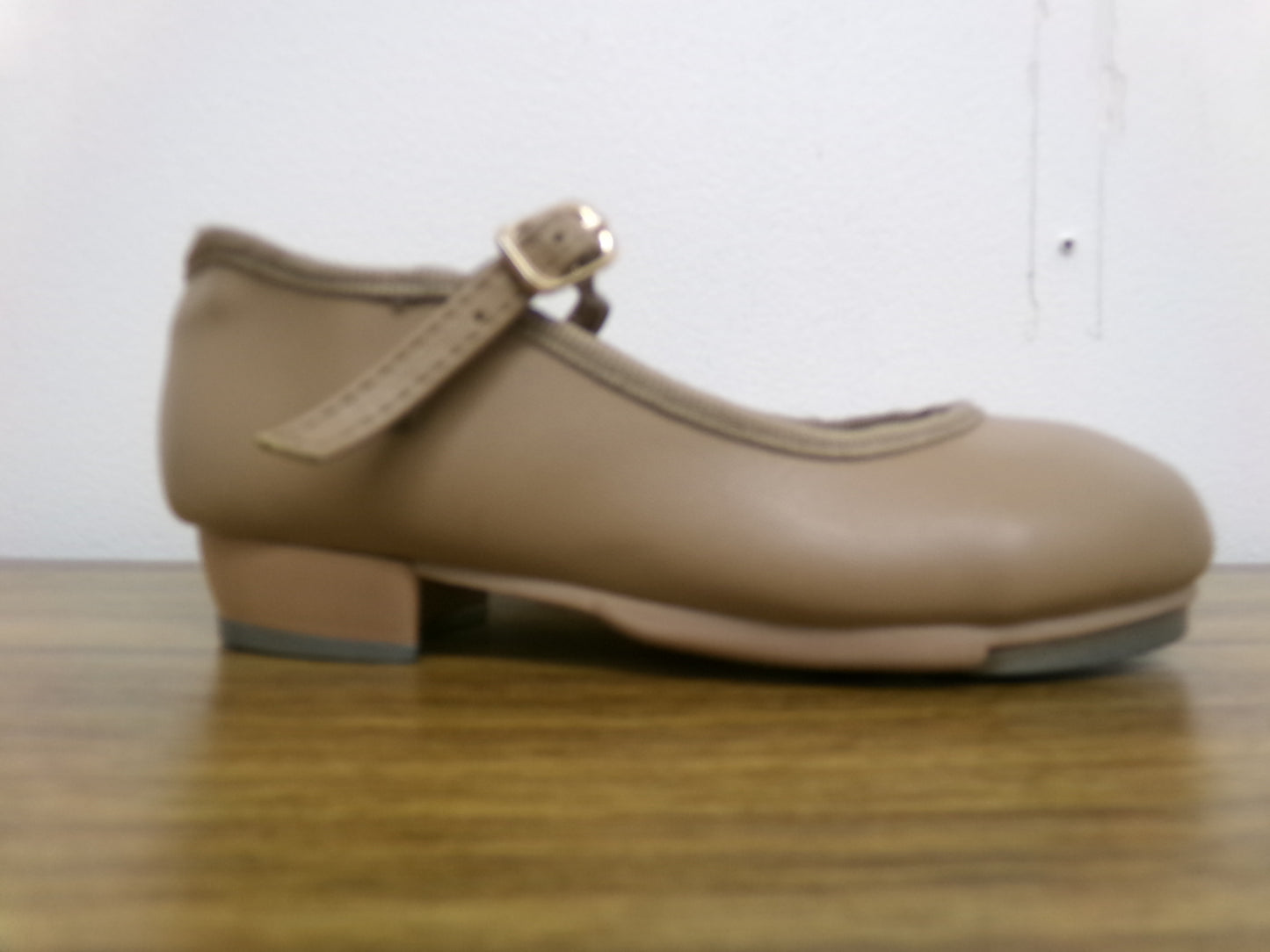 Pre-Owned Tap Shoes Dancing Fair Toddler 6.5M Mary Jane Leather Buckle