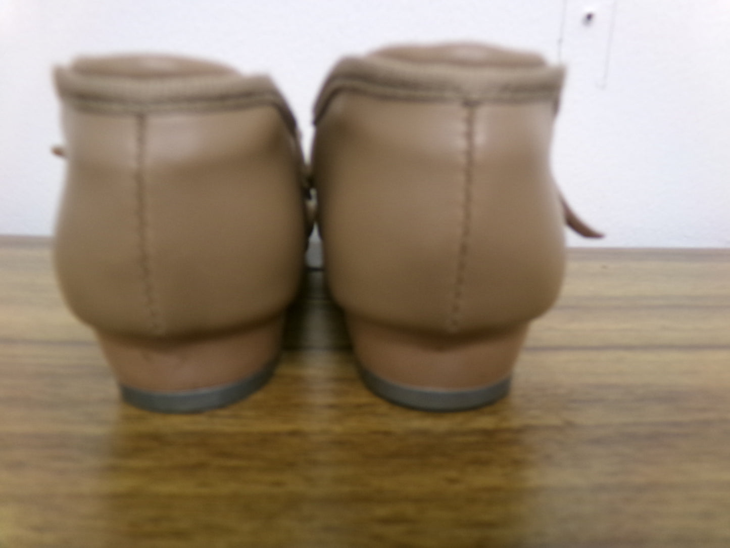 Pre-Owned Tap Shoes Dancing Fair Toddler 6.5M Mary Jane Leather Buckle