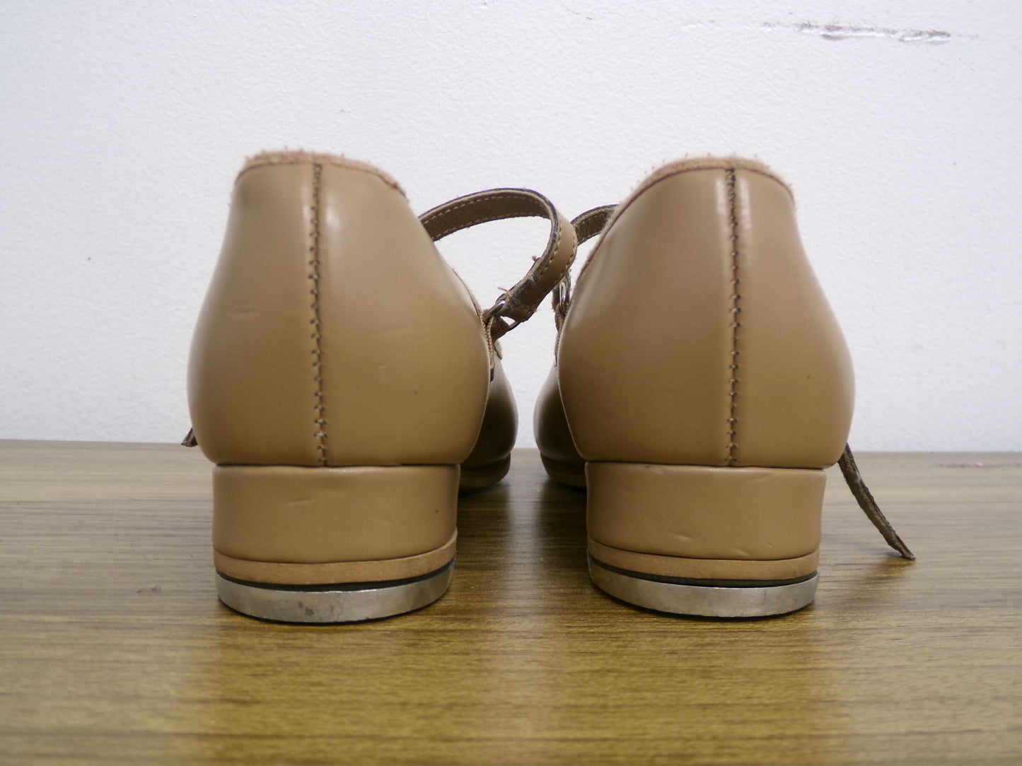 Pre-Owned Tap Shoes Bloch Girl's 12M Mary Jane Leather Buckle